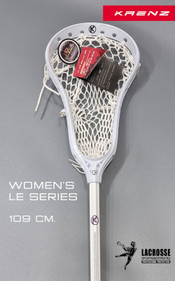 Клюшка для Лакросса Женская - Lacrosse Stick LE Series Белая