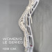 Клюшка для Лакросса Женская - Lacrosse Stick LE Series Белая