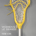 Клюшка для Лакросса Женская - Lacrosse Stick LE Series Бело-Желтая