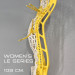 Клюшка для Лакросса Женская - Lacrosse Stick LE Series Бело-Желтая