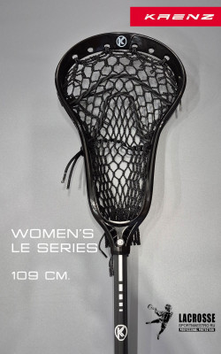 Клюшка для Лакросса Женская - Lacrosse Stick LE Series Черная