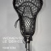 Клюшка для Лакросса Женская - Lacrosse Stick LE Series Черная