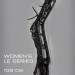 Клюшка для Лакросса Женская - Lacrosse Stick LE Series Черная