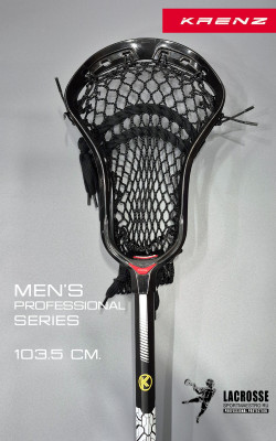 Клюшка Мужская для Лакросса - Lacrosse Stick Professional Series Черная